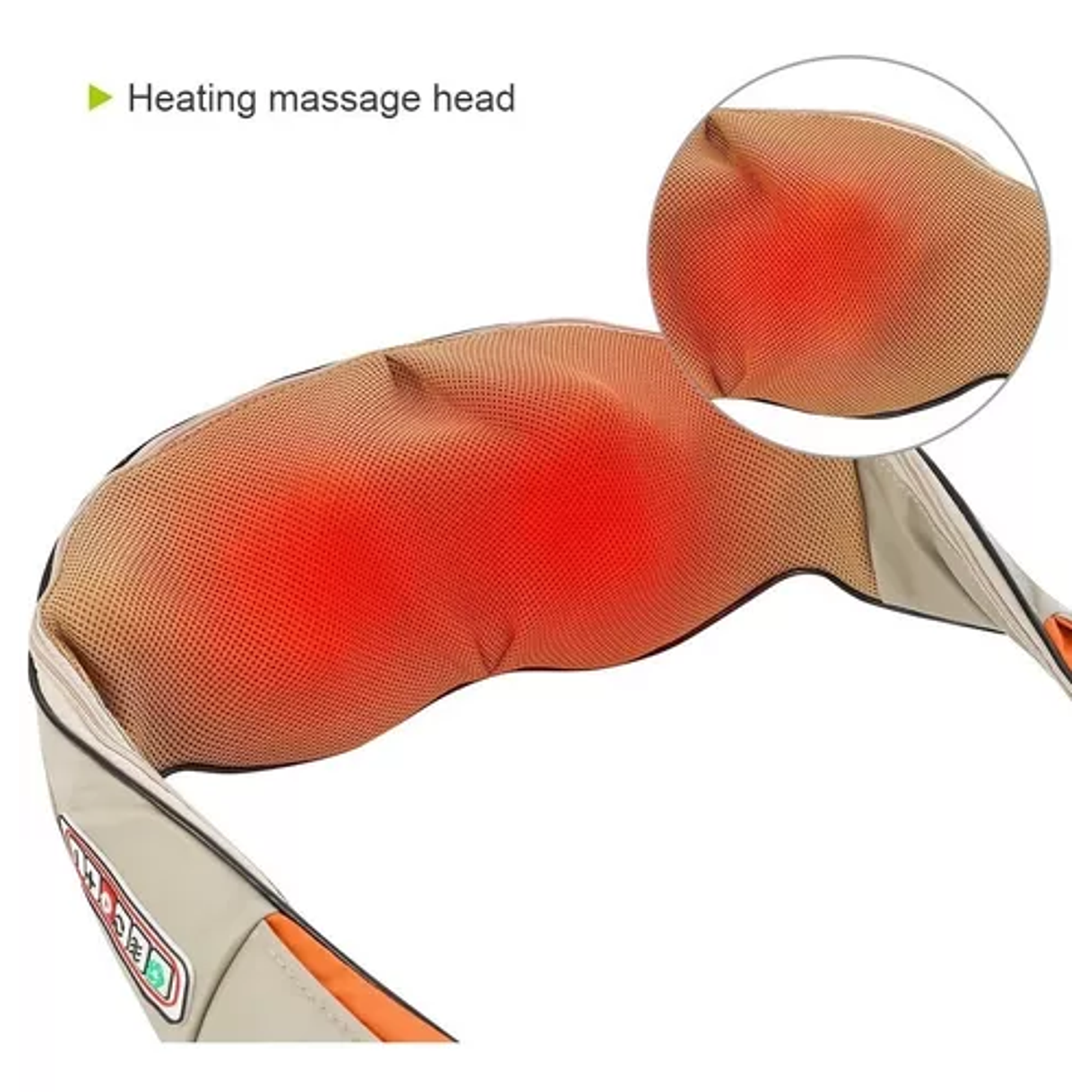 Masajeador Eléctrico Portátil Cervical Beige 110v/220v 6