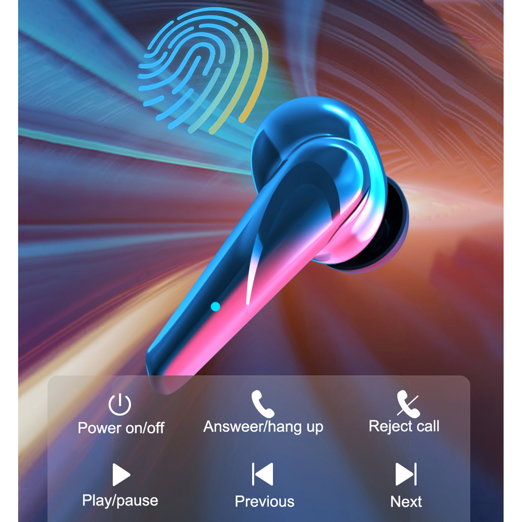 Audifonos Gamer Inalambricos Bluetooth 5.0 Ks08 11