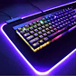 Mouse Pad Alfombrilla Antideslizante Y Luz Led Rgb Gamer 80x30 - Miniatura 3