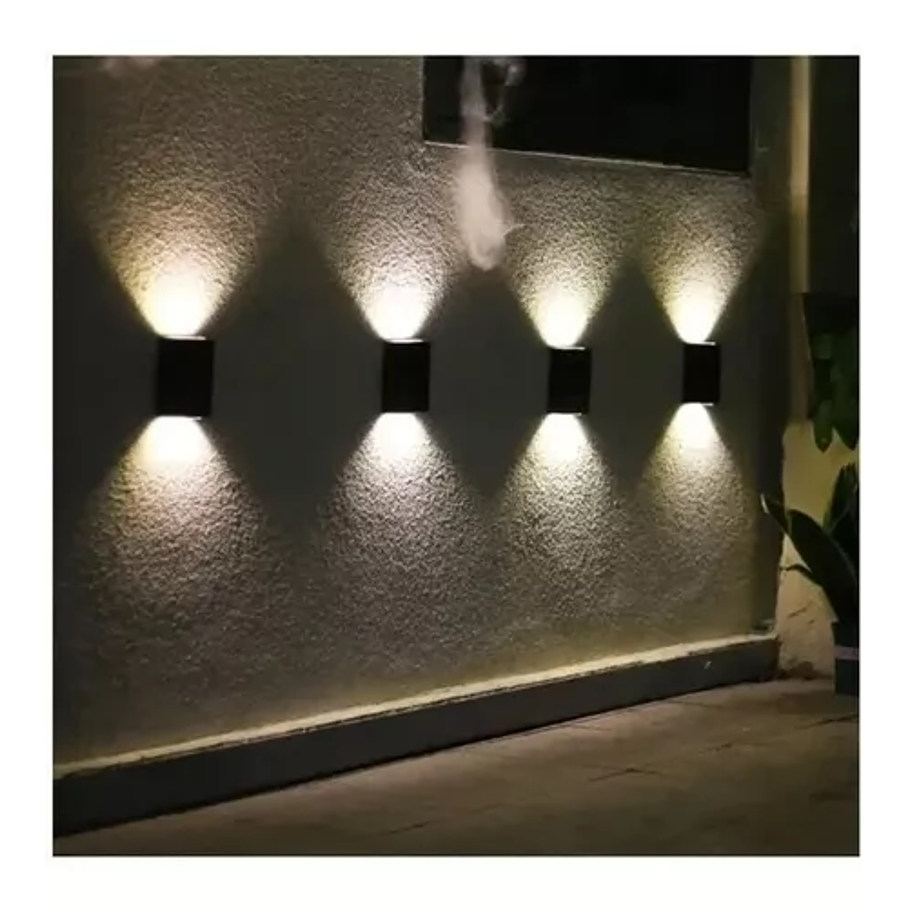 Pack 2 Lampara Solar de Pared Jardín Exterior  4