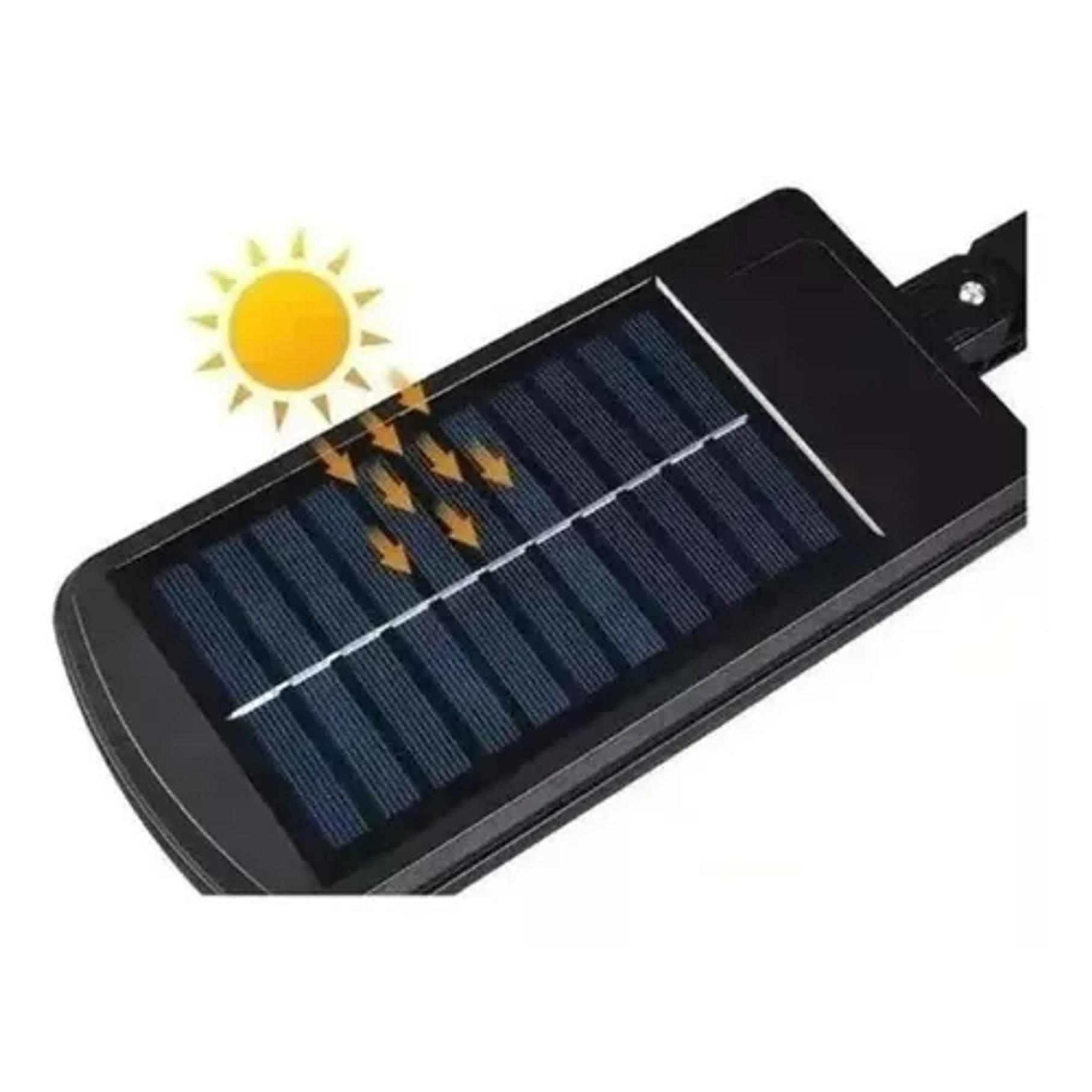 Mini Luminaria Led Solar Chip 48 Cob + Control Y Luz Fija 50w 4
