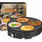 Parrilla Portatil Panquequera Crepes Plancha Eléctrica - Miniatura 2