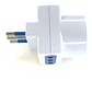 Adaptador Enchufe Europeo A Nacional Triple - Miniatura 4
