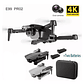 Mini Drone 4k Profesional Dual Cámara Wifi E99 Dron Diversión Cámara Control Móvil  - Miniatura 7