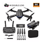 Mini Drone 4k Profesional Dual Cámara Wifi E99 Dron Diversión Cámara Control Móvil  - Miniatura 1