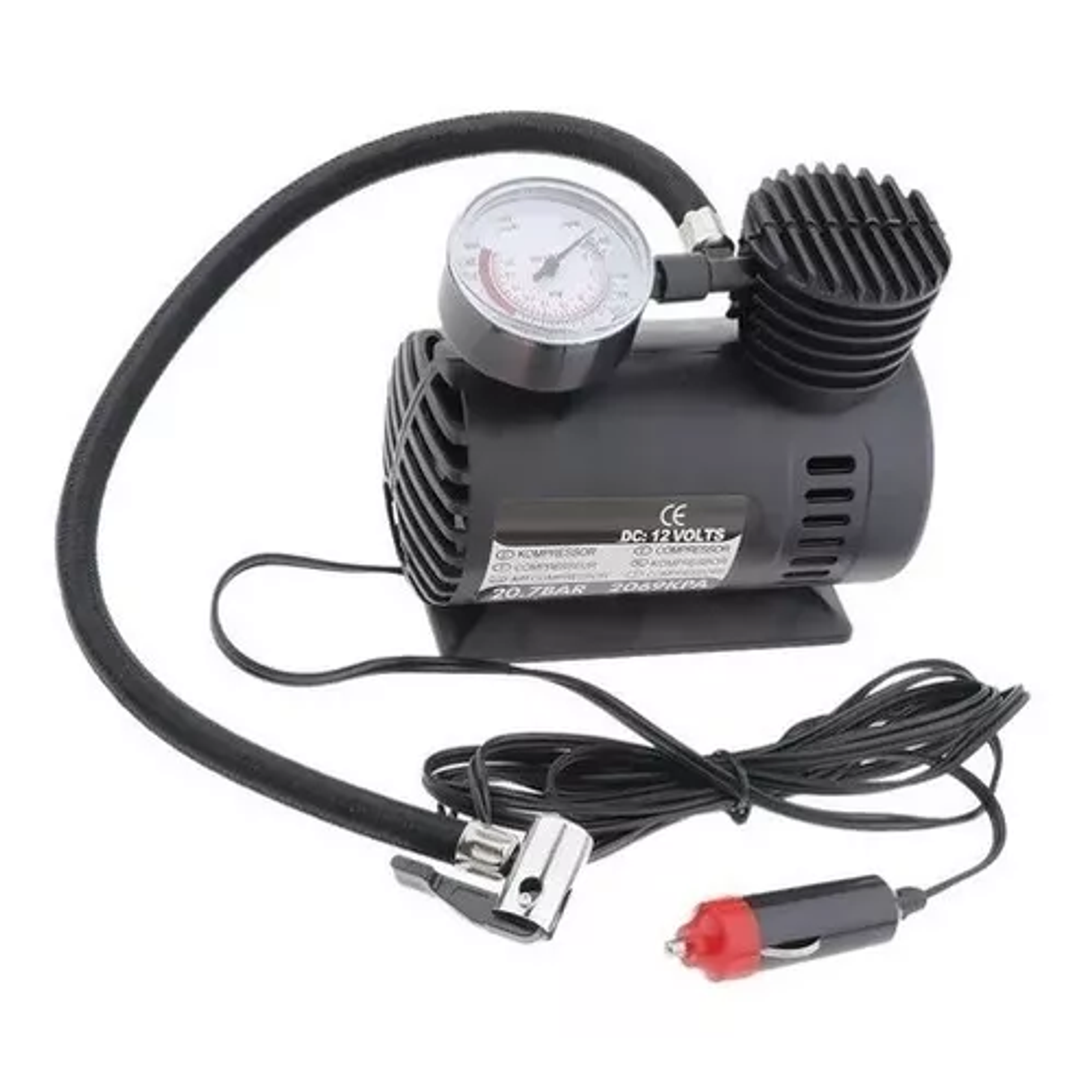 Mini Compresor Aire Auto 12v Compresor De Aire Portatil 300p 3