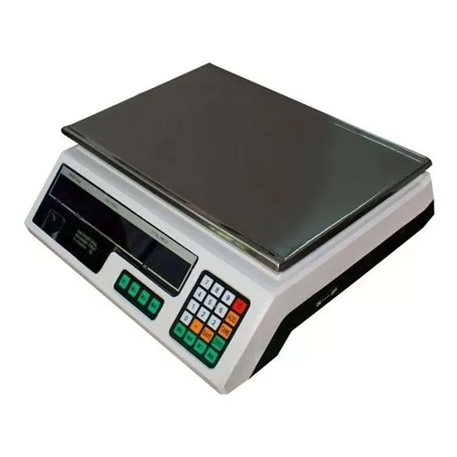 Balanza Pesa Digital 40kg Con Bandeja Pesa Digital Vegetales Alimentos 2