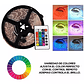 Tira Cinta Led  RGB Y Multicolor 5 Metros Con Control  - Miniatura 3