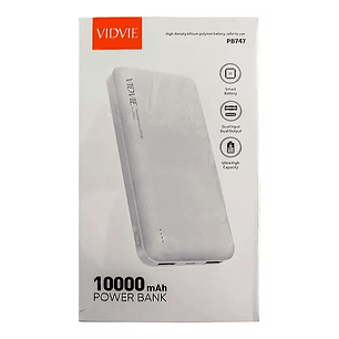 Bateria Portatil Vidvie 10000mah Usb De Carga Rapida