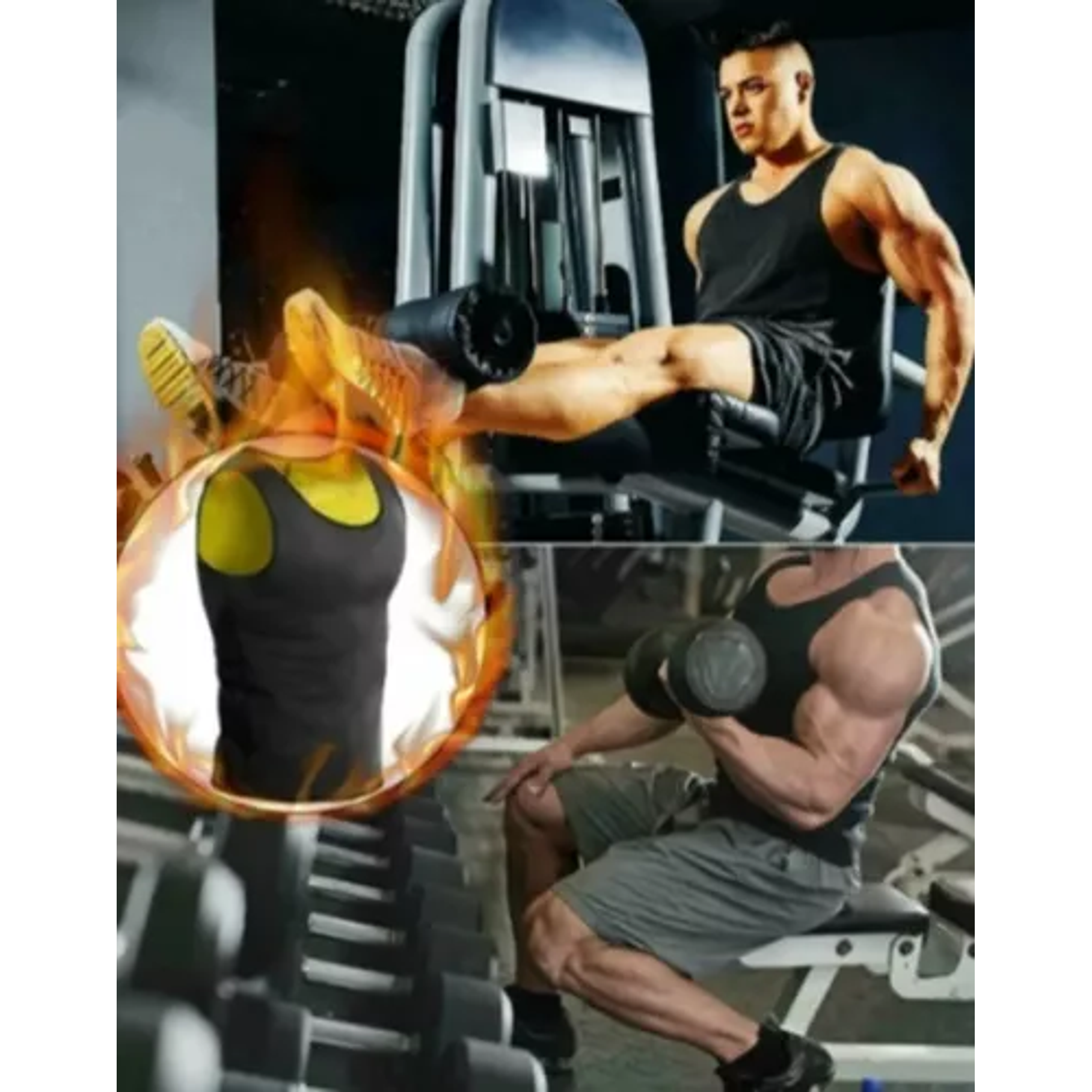 Faja Sauna Faja Reductora Para Hombre Faja Adelgazantes 2