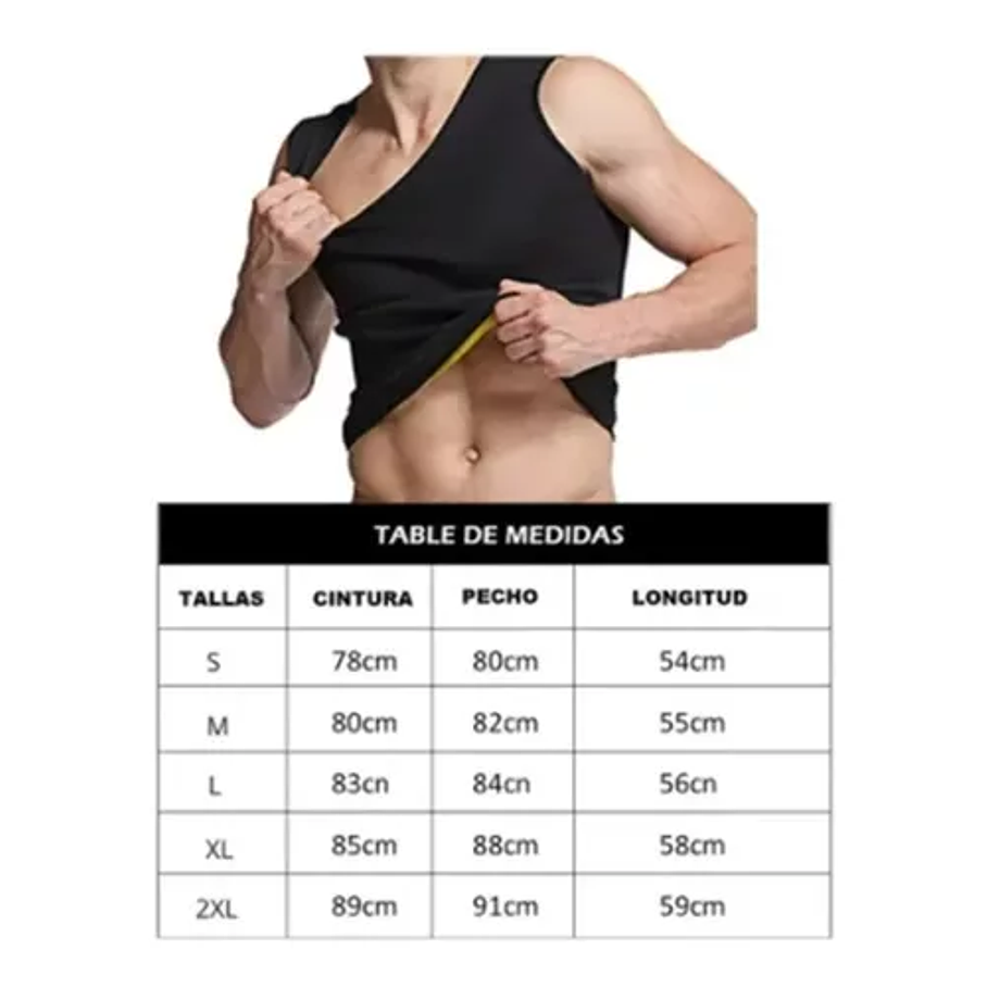 Faja Sauna Faja Reductora Para Hombre Faja Adelgazantes 4