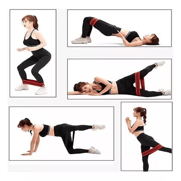 Set 3 Bandas Para Ejercicios Elásticas  4