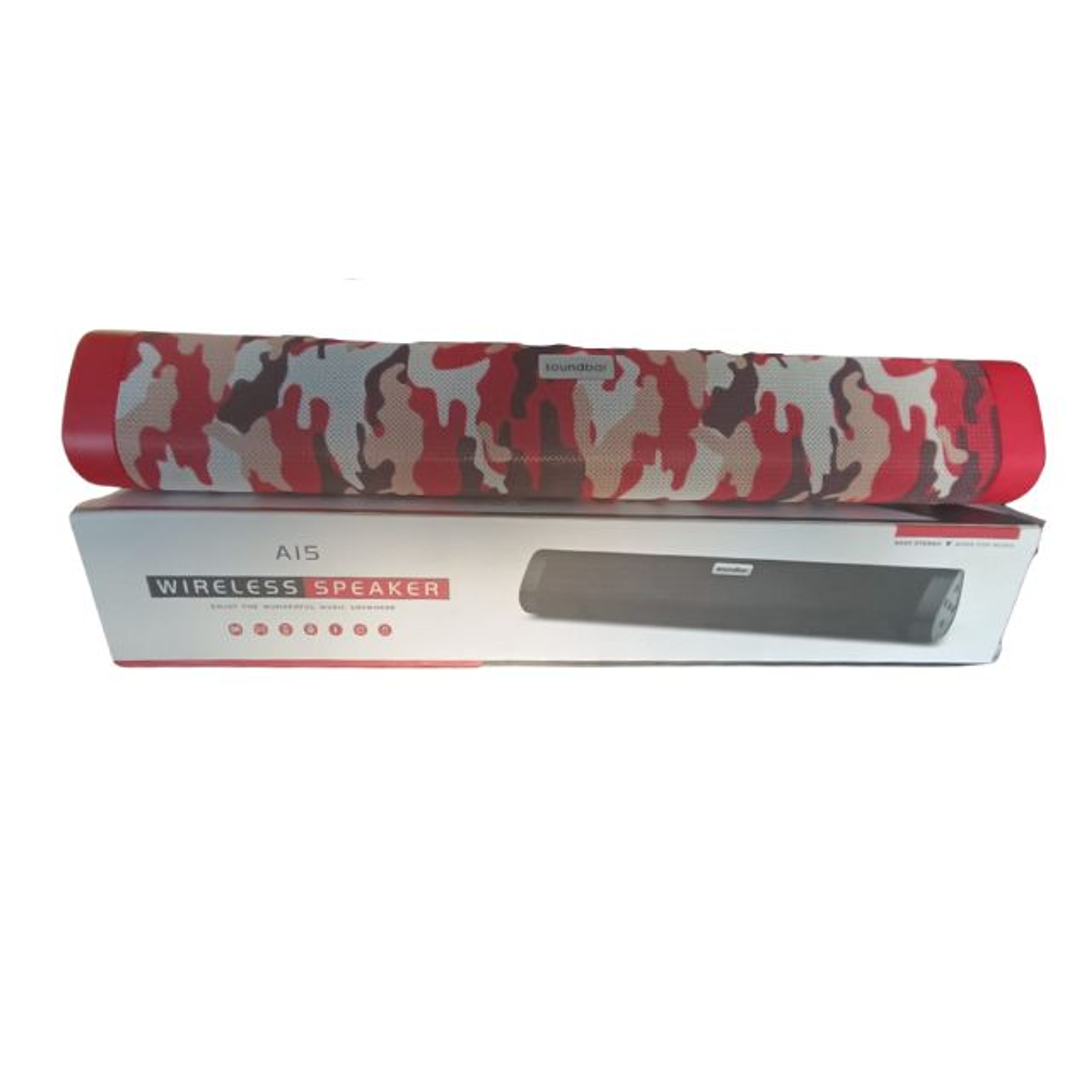 Parlante Sound Bar A15 Bluetotooth Inalambrico Led Usb Aux 6