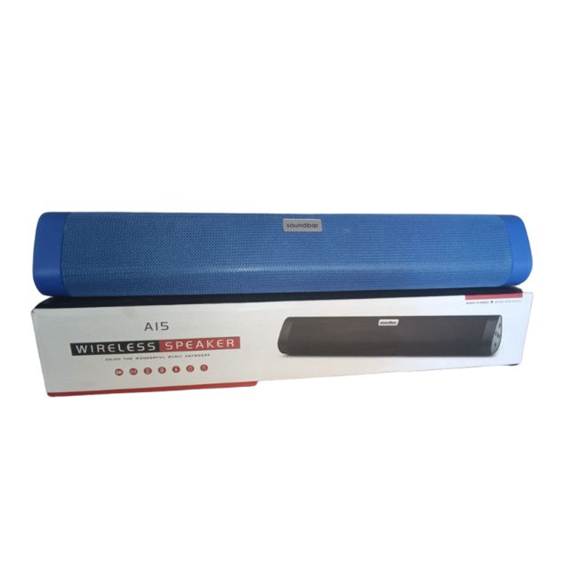 Parlante Sound Bar A15 Bluetotooth Inalambrico Led Usb Aux 8