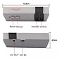 Retro Classic Video Game Console 620 Games 2 Controles - Miniatura 2
