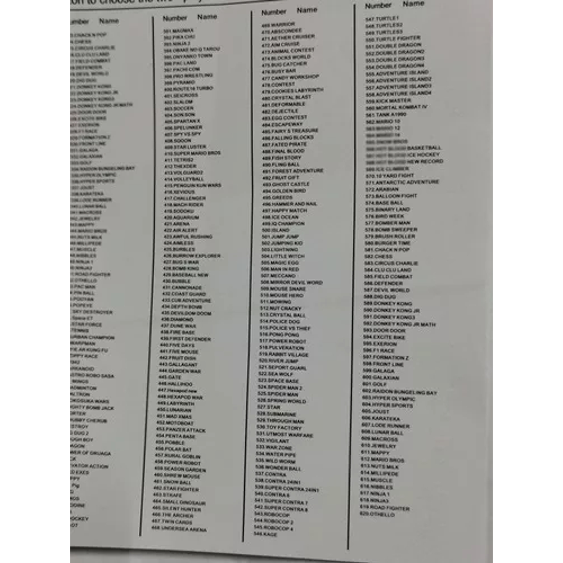 Retro Classic Video Game Console 620 Games 2 Controles 7