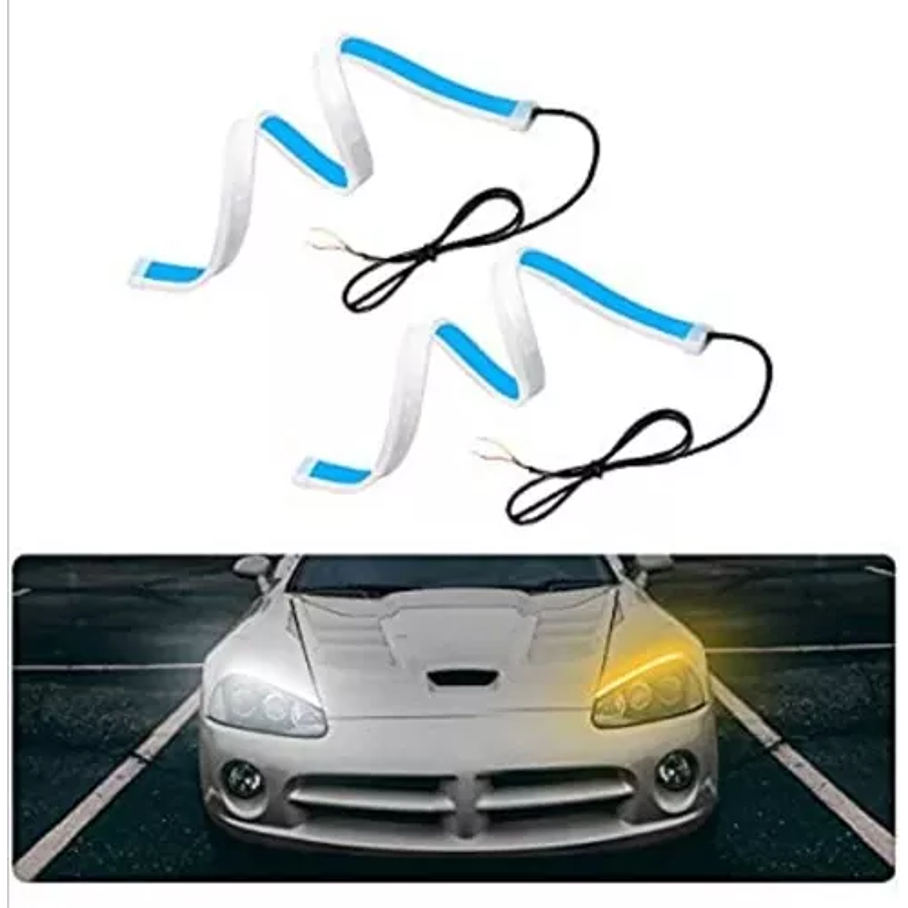 Packs Tira Led Flexible Direcciónal Foco Auto 60 Cm 4