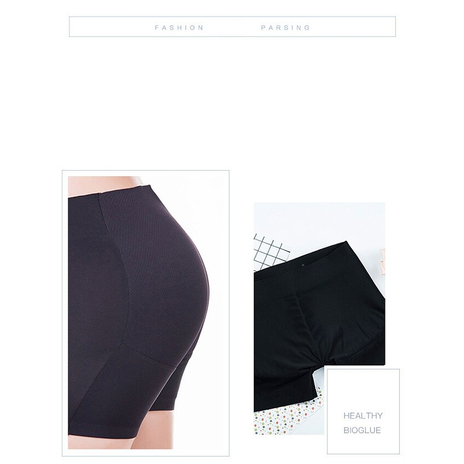 Calzon Con Relleno Sin costuras Realce de glúteos Caderas falsas 11