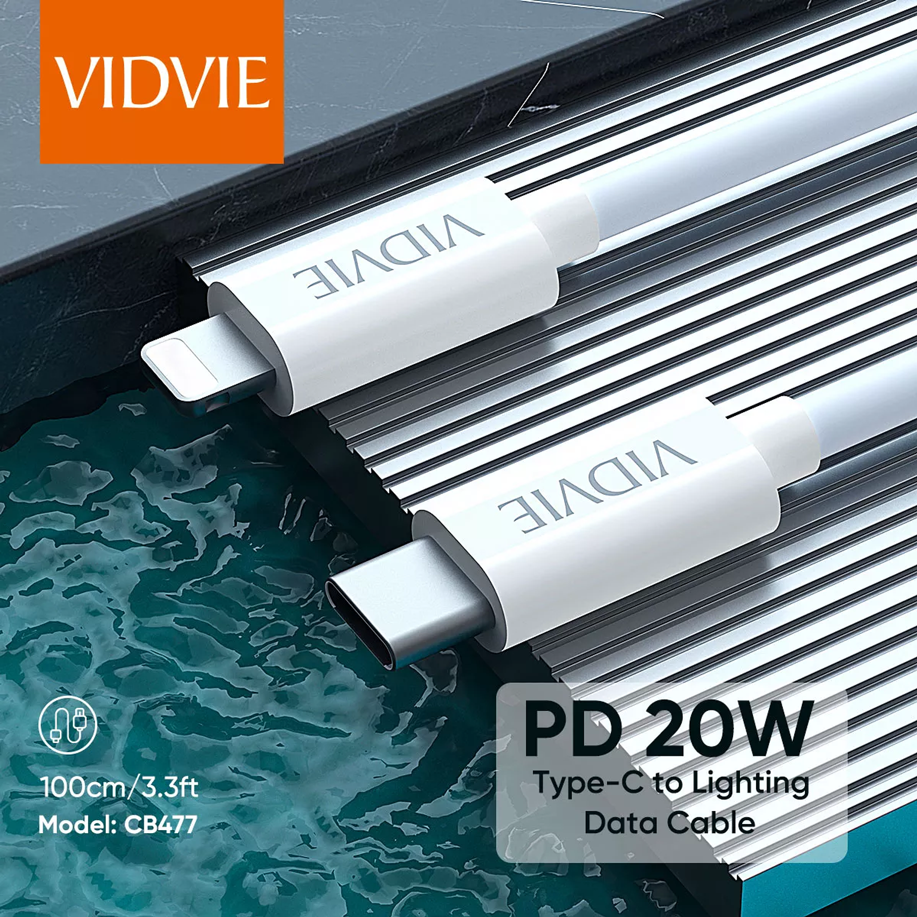 Cable Usb C Para iPhone Carga Rapida De 30w 3.0A 6