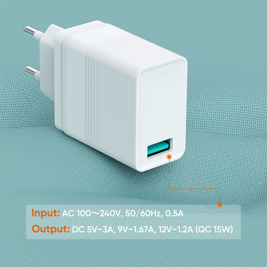 Cargador Xiaomi Samsung Usb Carga Rapida 3A + Cable Micro USB + Cable Usb C De Regalo 5