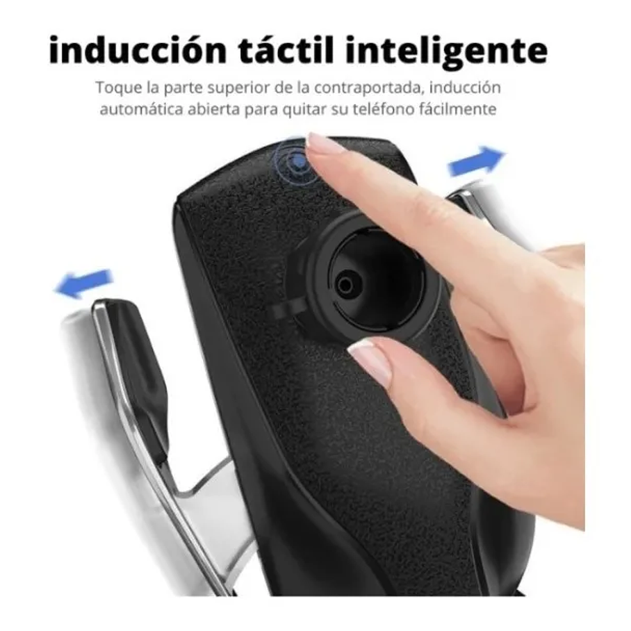 Soporte Porta Celular Auto Cargador Inteligente Inalambrico Smartphone R2 10