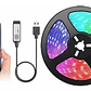 Cinta Tira Led Rgb Tv Usb Led Luces Led 5m Bluetooth - Miniatura 1