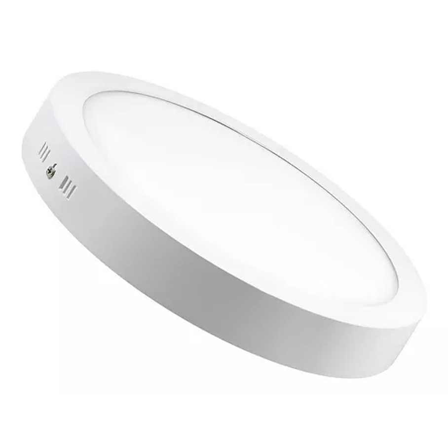 Lámparas Para Techo Led Blanco 18w Luz Suave Cálida Completa 1