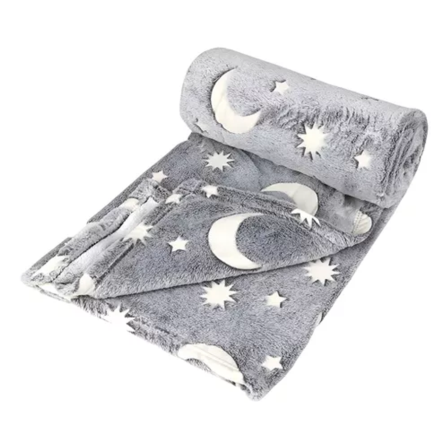 Manta Luminosa Frazada Magica 1.7 Mts Brilla En La Oscuridad 15