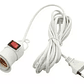 Soquete E27 Con Interruptor Cable 8 Mts Enchufe - Miniatura 2