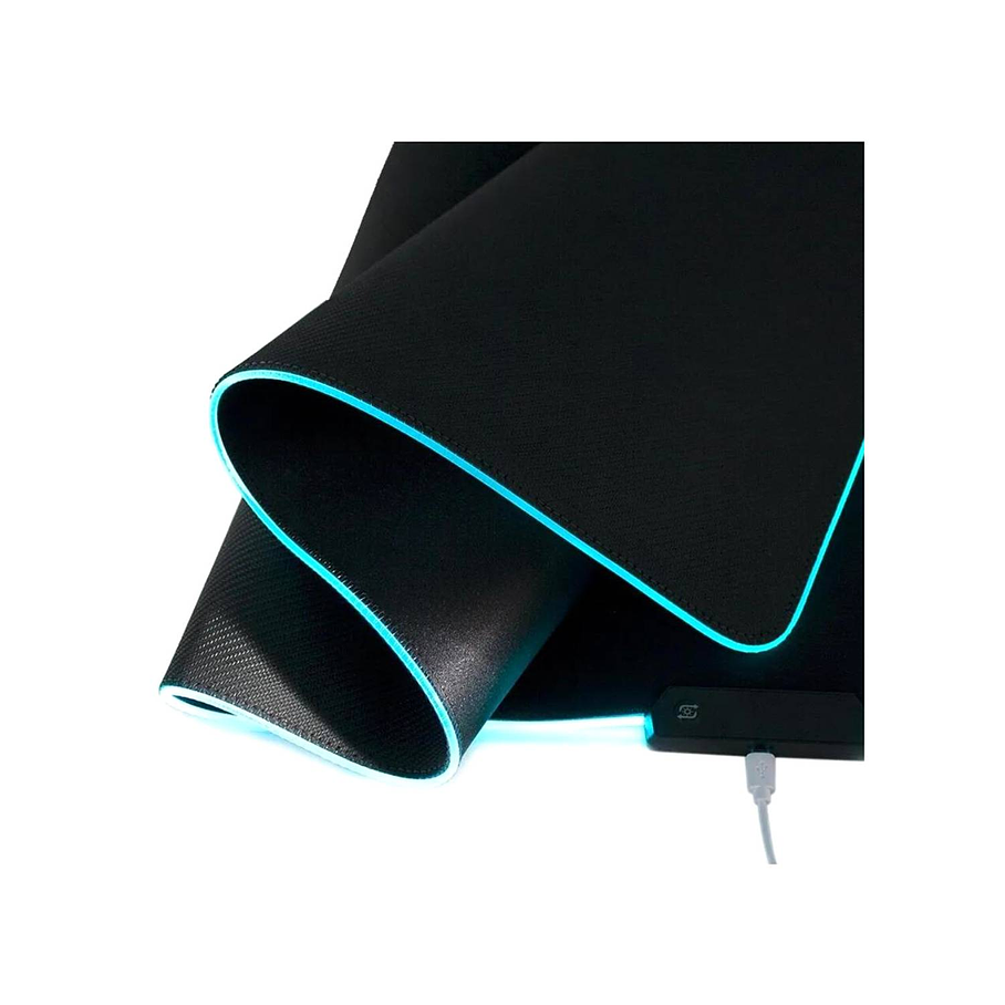 Mouse Pad Gamer Antideslizante Con Luz Led RGB 90x40cm 3