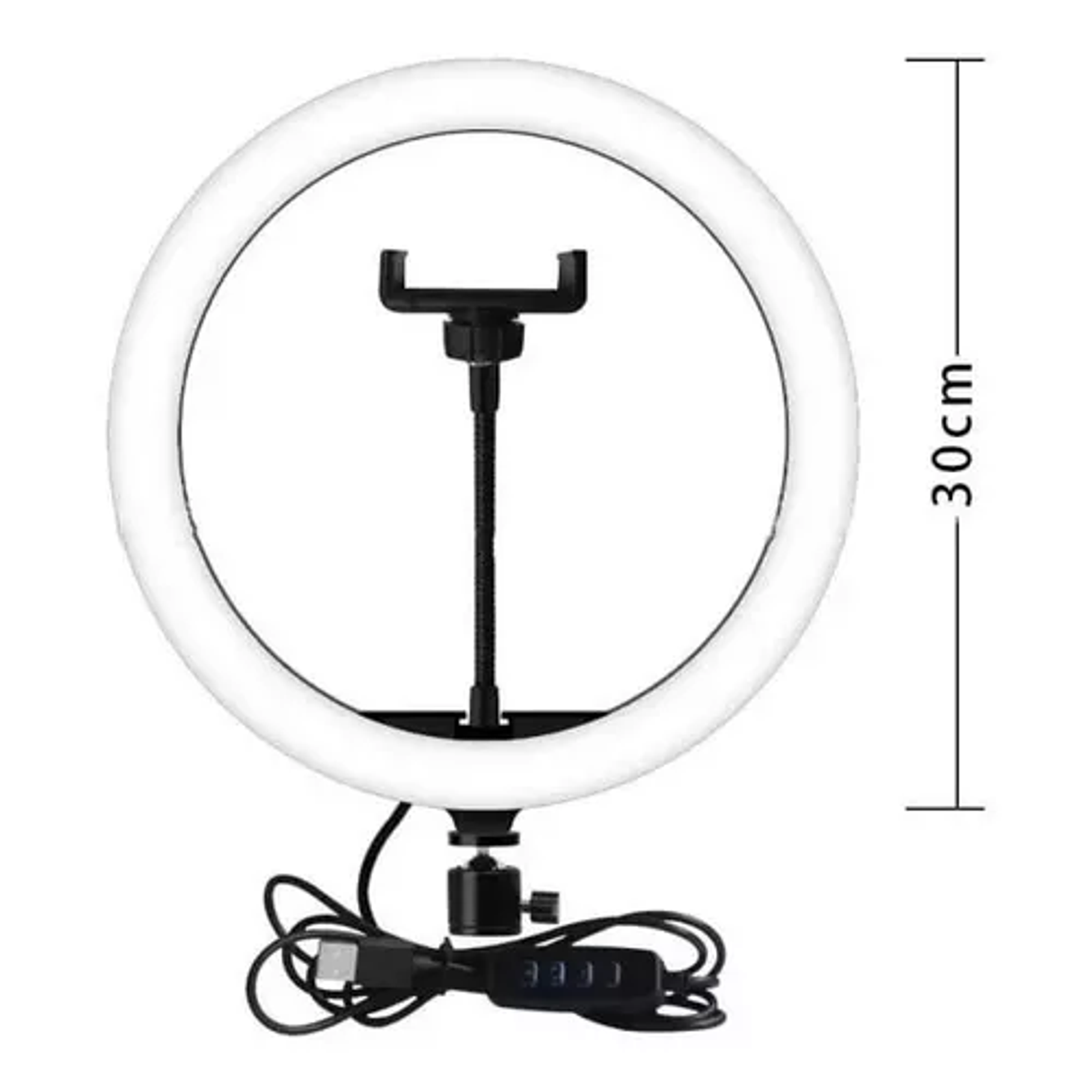 Aro De Luz Led Grande 30cm Con Tripode 2.1m Aros De Luz Led 2