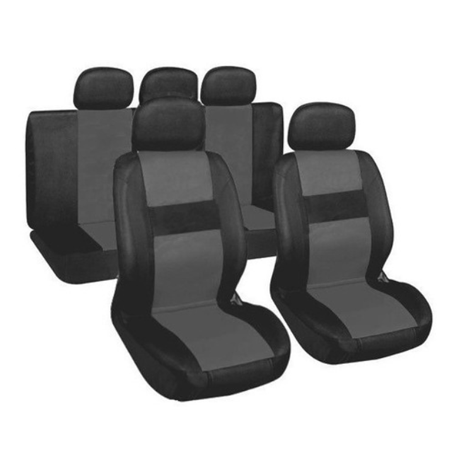 Fundas Universales Para Asiento De Autos De Eco Cuero 13pcs 1