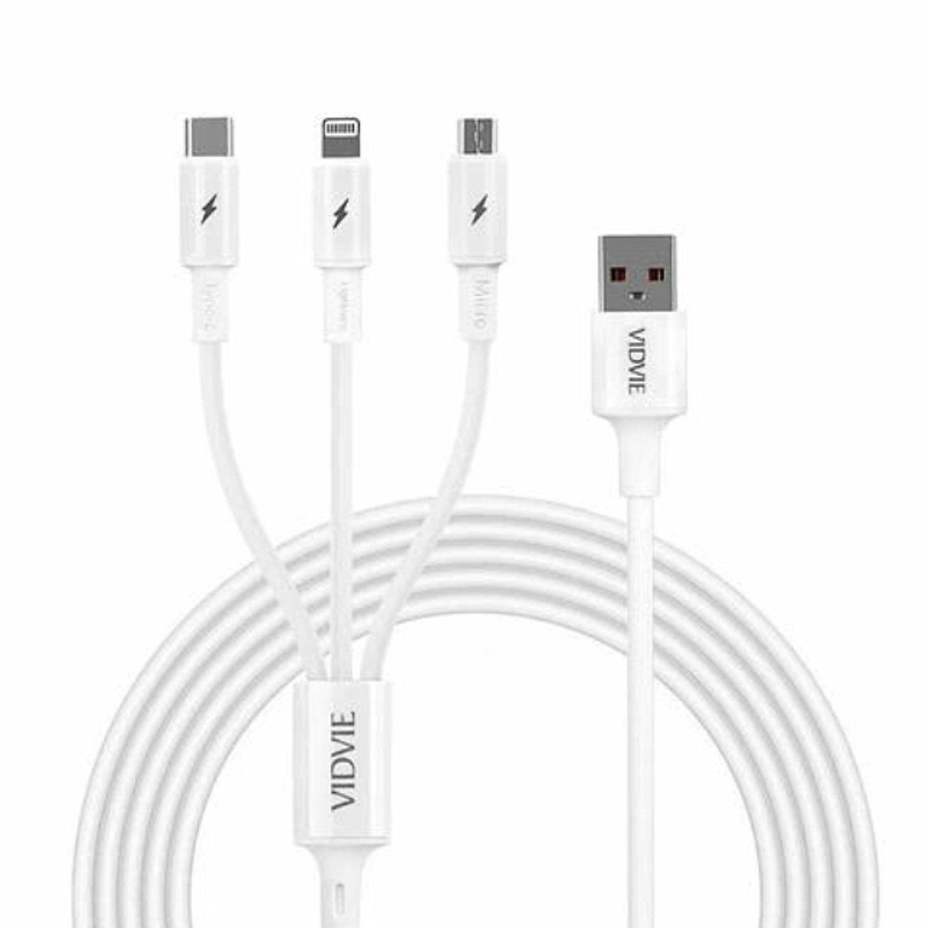 Cable Usb 3 En 1 Samsung iPhone Xiaomi Carga Rápida Usb C 1