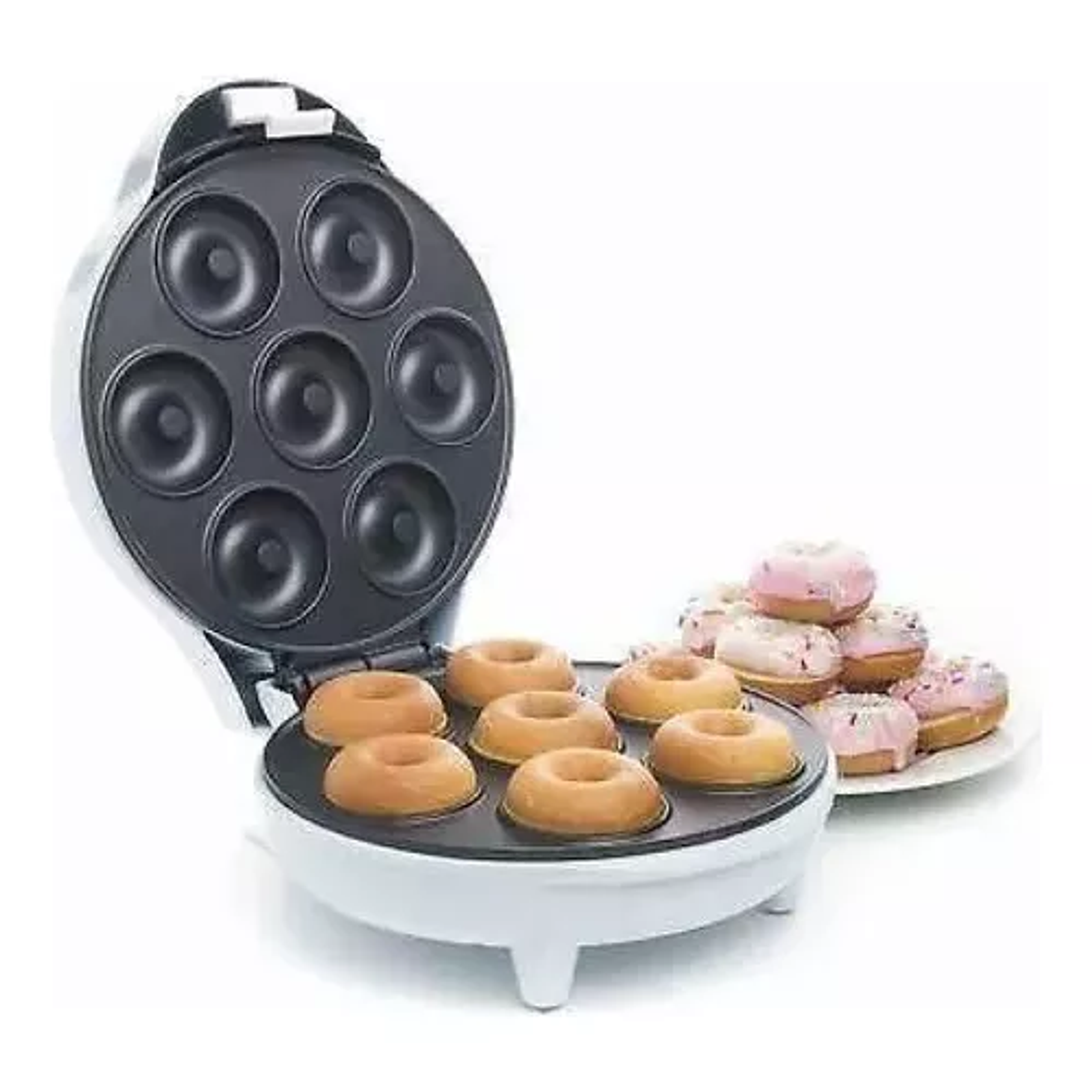 Maquina Para Mini Donas Rosquilla Antiadherente Donuts Maker 7 Donas 7