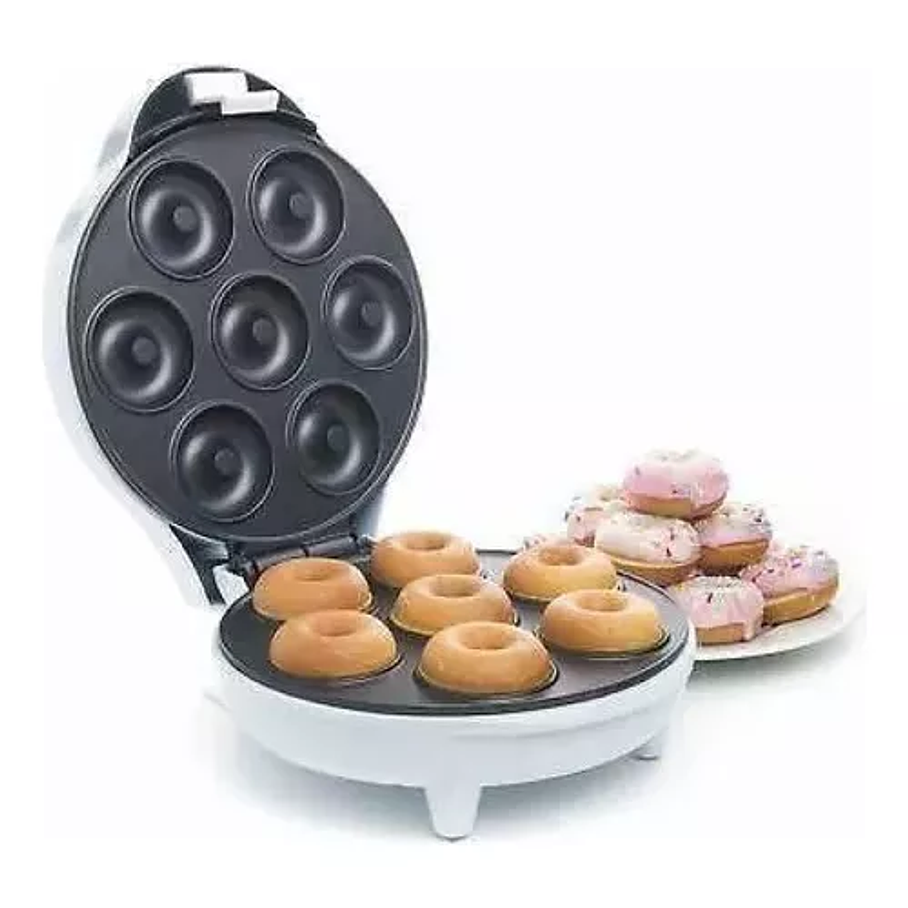 Maquina Para Mini Donas Rosquilla Antiadherente Donuts Maker 7 Donas 7
