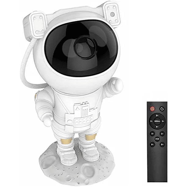 Lampara Proyector Astronauta Nebula + Estrellas Led Rgb Luz  1