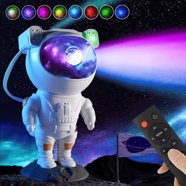 Astronauta proyector de luces - Lampara del espacio Tecnología TV y  audiovisual