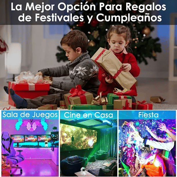 Lámpara Proyector Astronauta De Galaxia Luz Led De Mesa 5