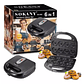Maquina Para Donas Galleta Waffles Nuez Sandwich Grill Cakes 6 en 1 - Miniatura 1