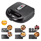 Maquina Para Donas Galleta Waffles Nuez Sandwich Grill Cakes 6 en 1 - Miniatura 5