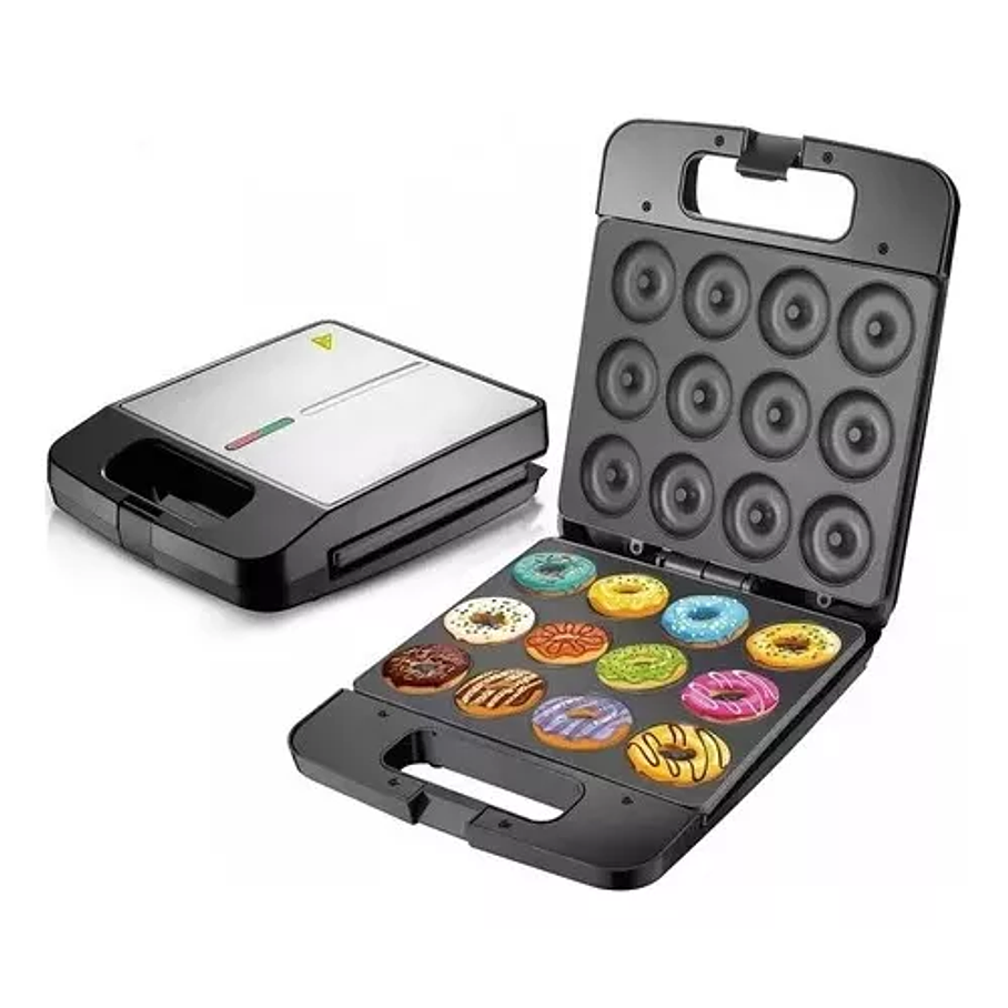 Maquina Para Hacer 12 Mini Donas Rosquillas Antiadherente 5