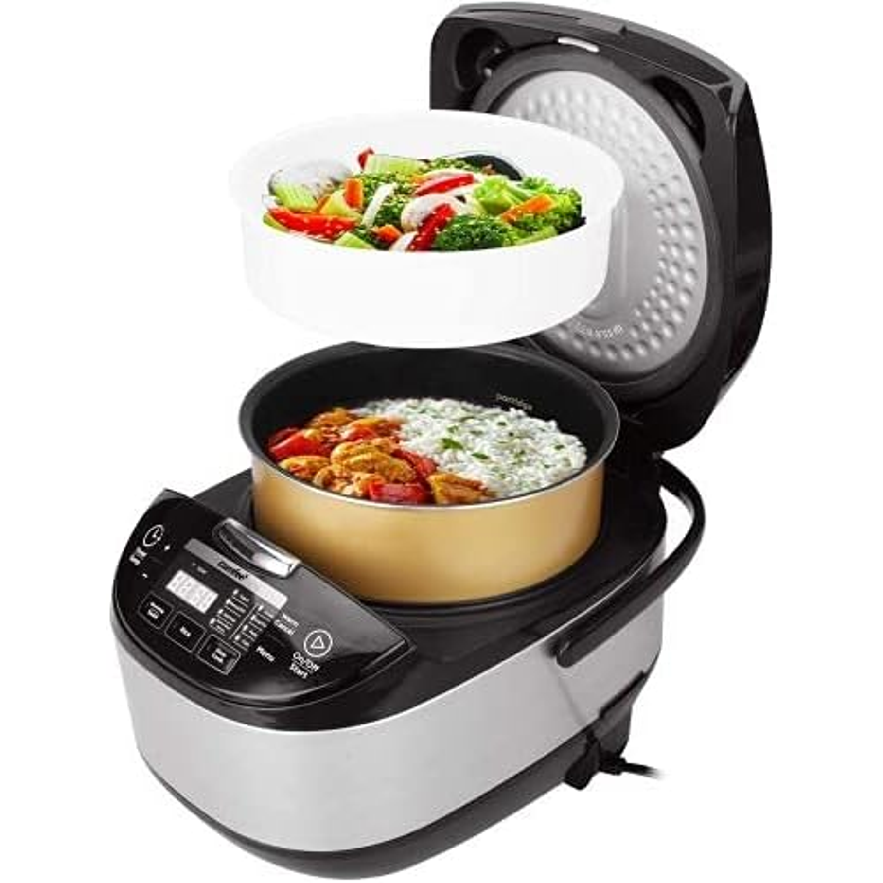 OLLA MULTICOCINA ARROCERA MULTIUSO ANTIADHERENTE HAEGER 2