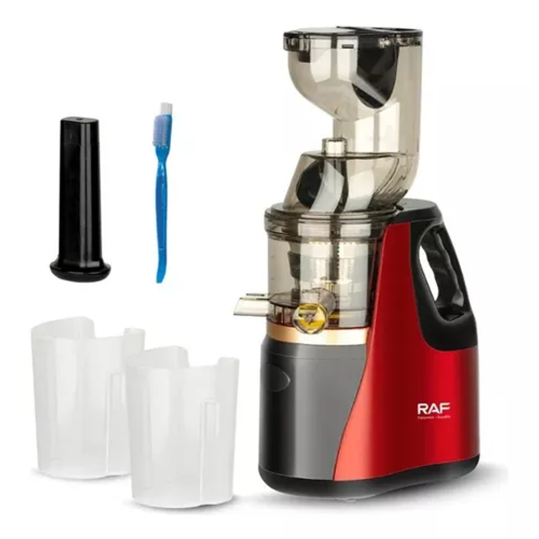 Extractor Exprimidor Lento Frutas Y Verduras Dobles Juguera Raf  3