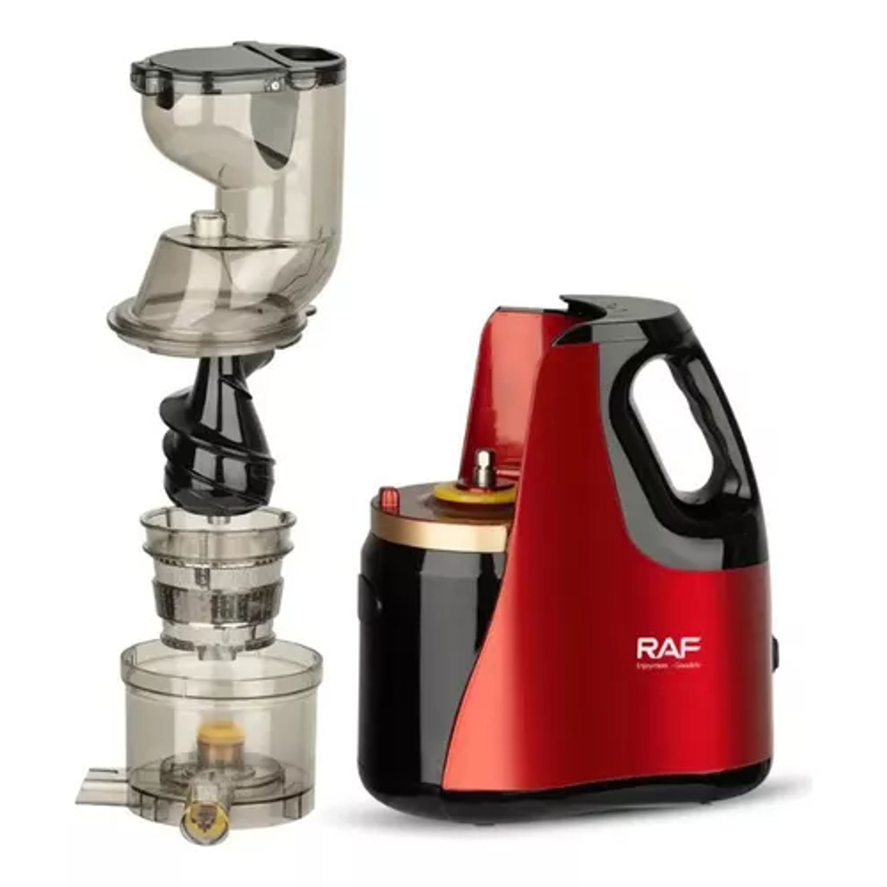 Extractor Exprimidor Lento Frutas Y Verduras Dobles Juguera Raf  5