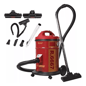 Aspiradora Hogar Industrial 21 Litros 1400w Potente Limpieza