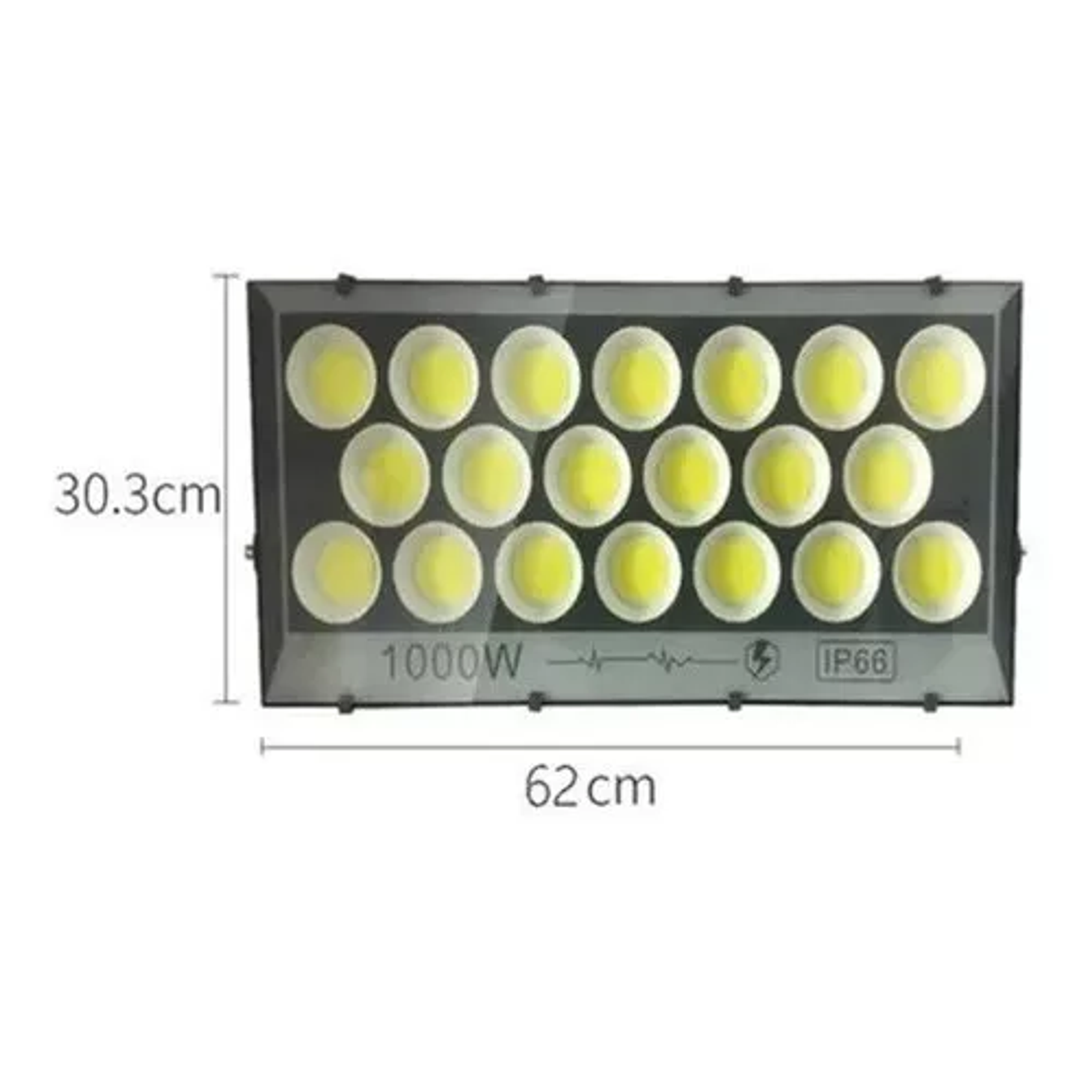 Foco Led De Lupa Reflector 1000w Exterior Estadio Impermeable 2