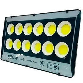 Foco Led De Lupa Reflector 600w ExtImpermeable