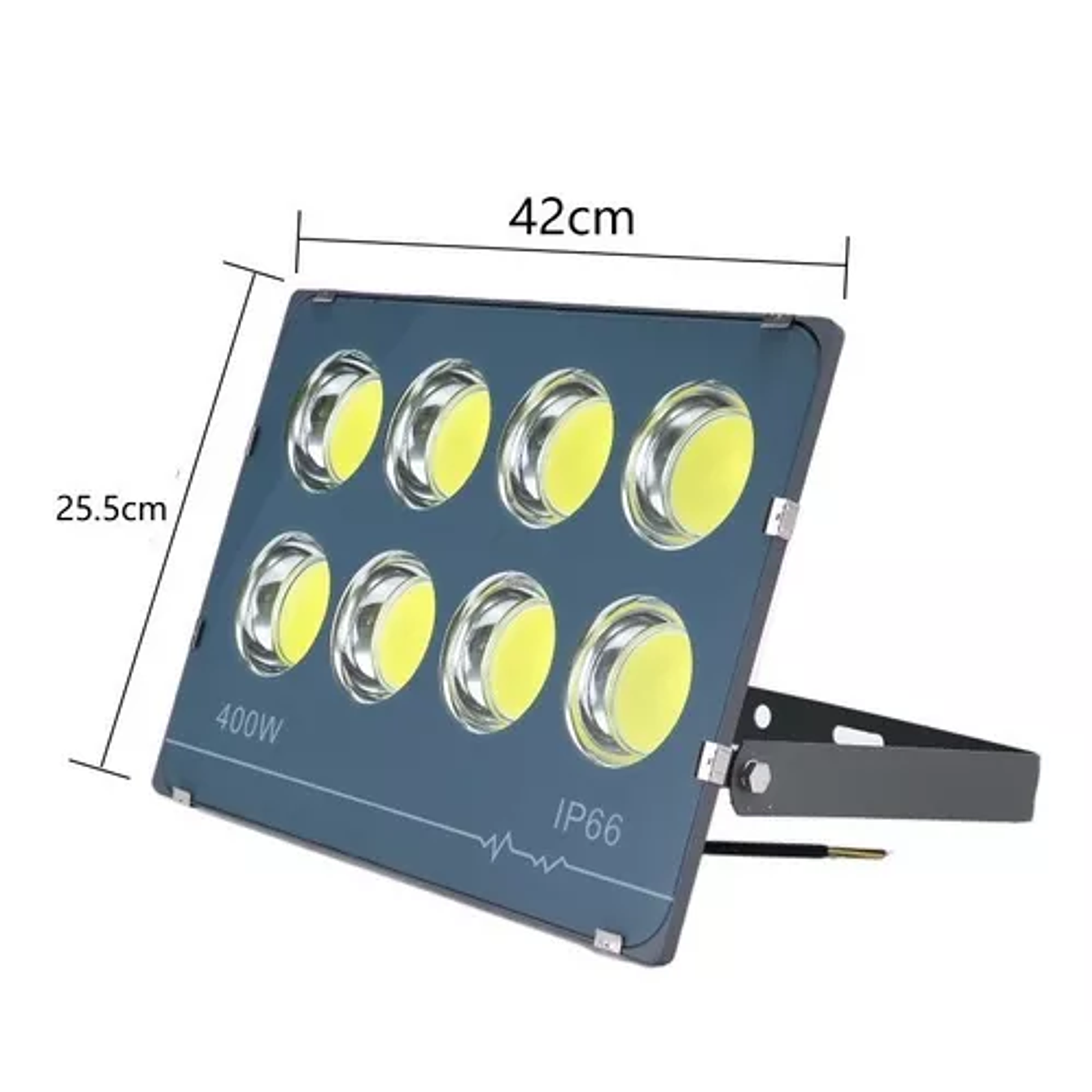 Foco luz LED 400w Exterior Estadio Impermeable Reflector  2