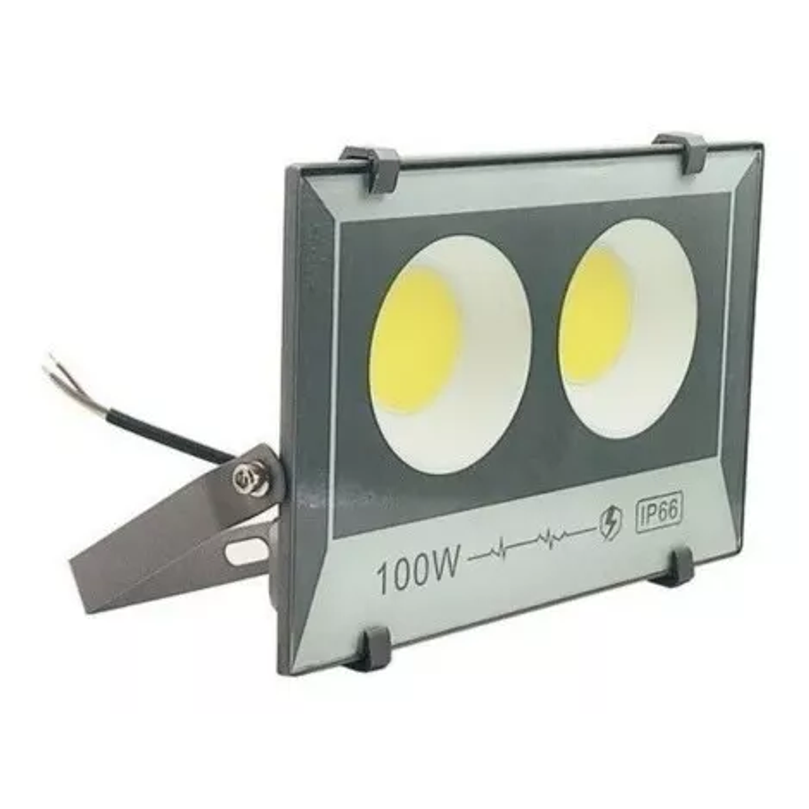 Foco Proyector Led Luz Fría De 100 Watt De Potencia Duradera 7