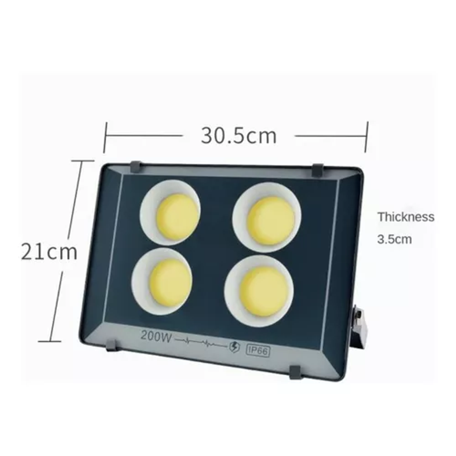  Foco Proyector de LEDs para Exterior cuenta con 200W  2